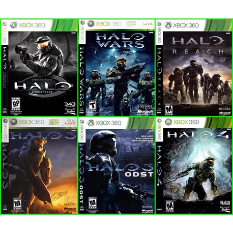 Halo ทุกภาค ของ Xbox 360 สำหลับเครื่องแปลง Rghjtac Lt20 Lt30 Shopee Thailand