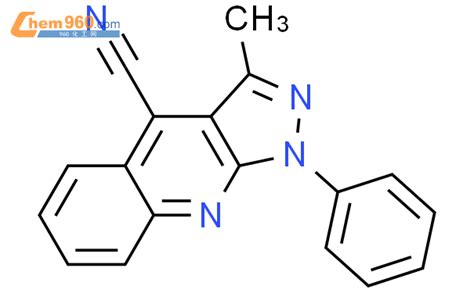 94194 59 9 1H Pyrazolo 3 4 B Quinoline 4 Carbonitrile 3 Methyl 1