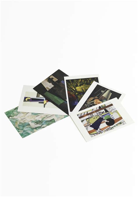 Set Of Postcards Cubism Moderna Museets Shop