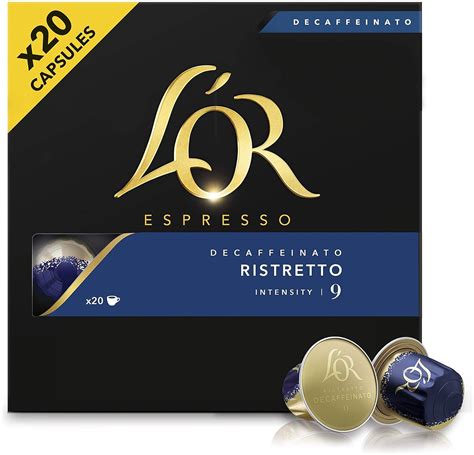 L Or Espresso Caf Ristretto Decaffeinato Intensidad C Psulas