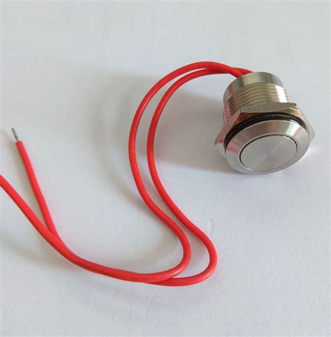 China Ip Waterproof Mm Stainless Steel Electric Metal Push Button