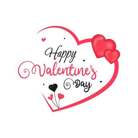 Love Valentines Day Vector Png Images Beautiful Happy Valentines Day