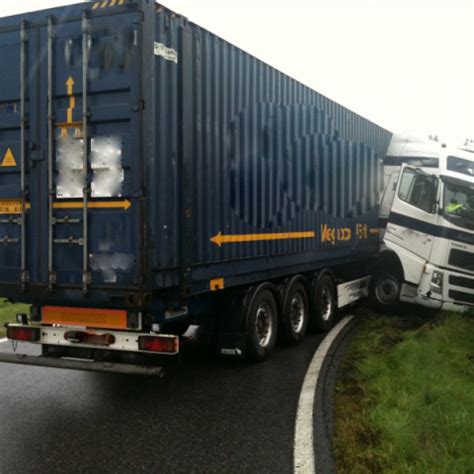 Bergung Eines Sattelzuges A 39 Abfahrt LG Nord Richtung HH