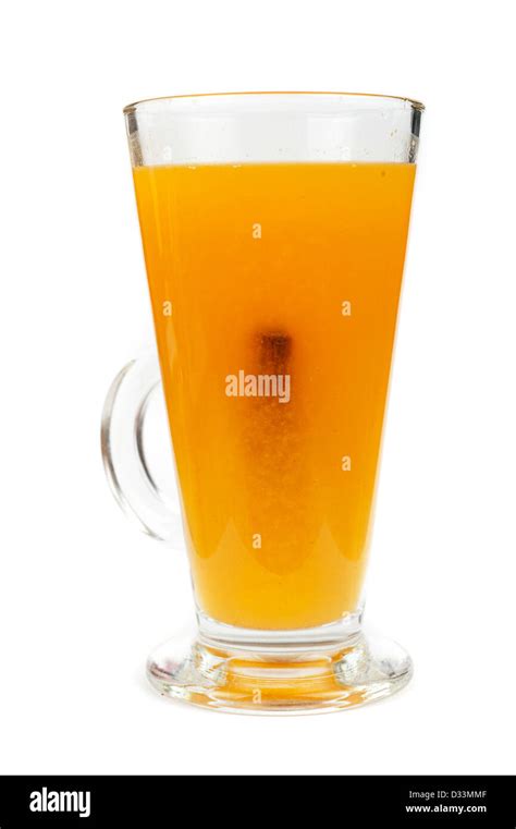 Hot Mulled Wine Stock Photo Alamy