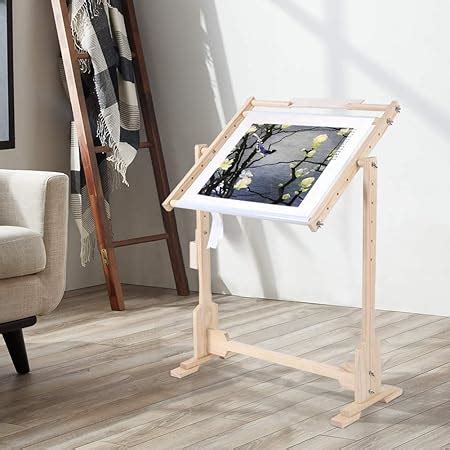 Large Cross Stitch Stand 360Adjustable Wood Cross Stitch Frame