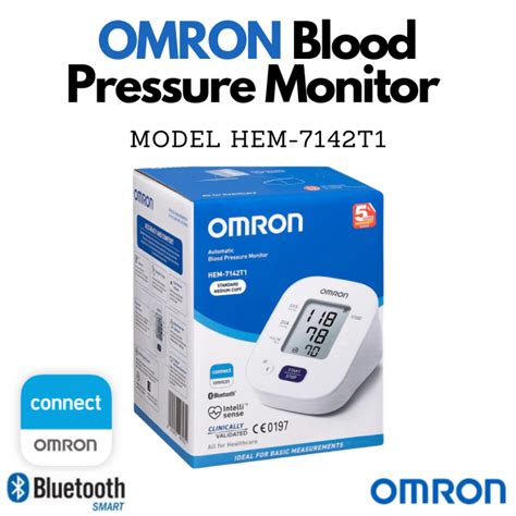 OMRON Upper Arm Blood Pressure Monitor HEM 7142T1 Lazada