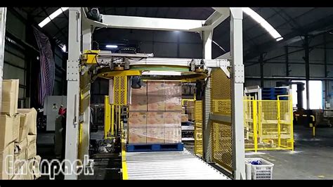 Revolutionary High Speed Orbital Pallet Wrapping Machine For Efficient