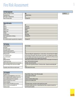 Fillable Online Who Is Responsible For Completing A Fire Risk