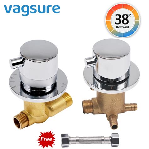 Robinet De Douche Thermostatique En Laiton D Viateur De Sortie