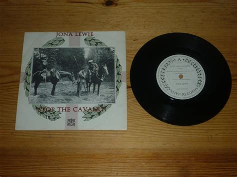 Jona Lewie Stop The Cavalry Inch Single Vinyl Record Pic Sleeve Ex