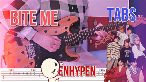 ENHYPEN 엔하이픈 Bite Me Guitar TABS Dark Blood Acordes Chordify