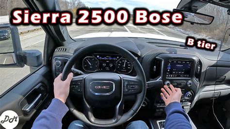 2022 Gmc Sierra 2500 Bose 7 Speaker Sound System Review Apple Carplay And Android Auto Youtube