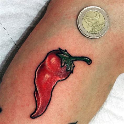 Hot Pepper Tattoo Ideas For Men