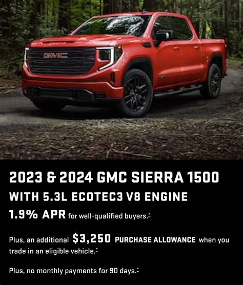 Gmc Sierra Incentive April Gm Authority