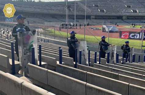 Ssc Cdmx On Twitter Con Motivo Del Partido De Futbol Entre Los