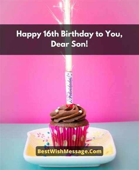 Birthday Wishes for Son Turning 16 | 16th Birthday Wishes