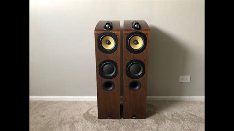 Bowers And Wilkins Bandw 704 Tower Home Floor Standing Speakers Youtube