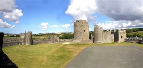 Pembroke Castle Picture 1 Pembrokeshire Dyfed Wales Welsh