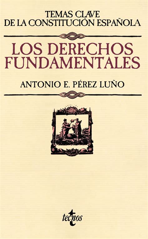 Libro Los Derechos Fundamentales 9788430958078 Pérez Luño Antonio Enrique · Marcial Pons