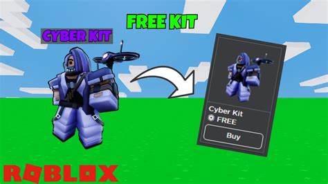 How To Get Free Cyber Kit In Roblox Bedwars Youtube