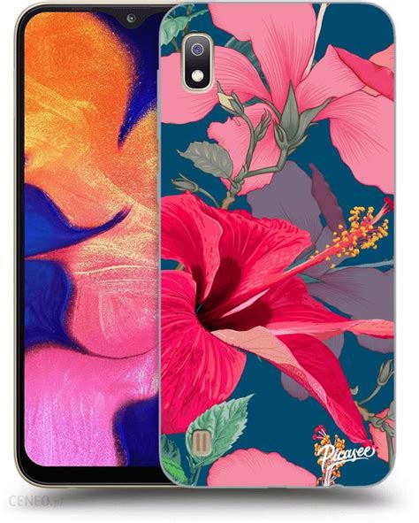 Silikonowe Przeźroczyste Etui Na Samsung Galaxy A10 A105f Hibiscus