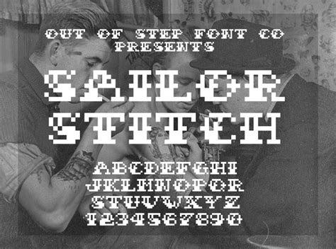 Sailor Tattoo Font