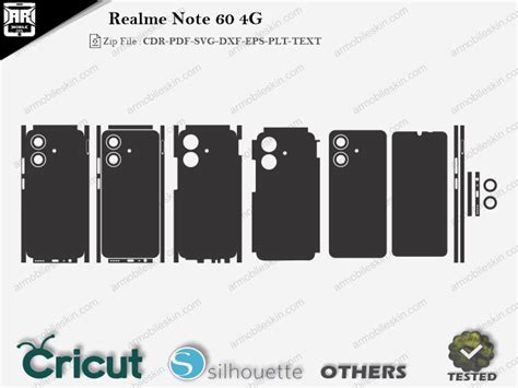 Realme C63 5G Skin Template Vector ARMOBILESKIN