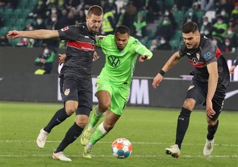 Wolfsburgs Lukas Nmecha C Action Against Editorial Stock Photo Stock