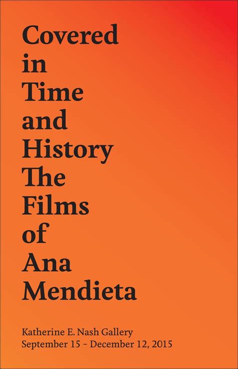 Covered In Time And History The Films Of Ana Mendieta Altlib