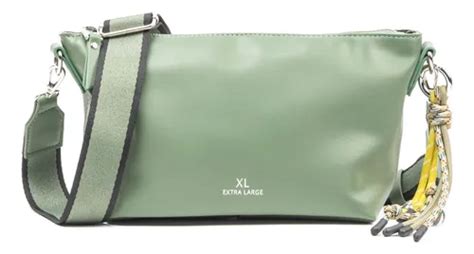 Bandolera Grande Xl Extra Large Bax Nude Acabado De Los Herrajes Níquel