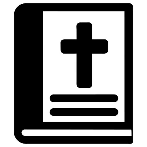 El Icono De La Biblia Vector Premium