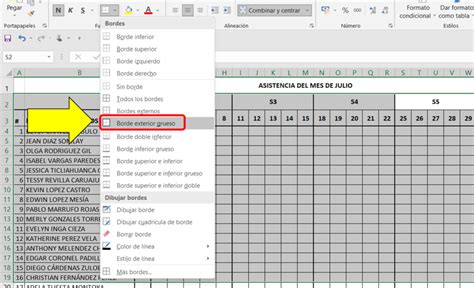 C Mo Hacer Una Lista De Asistencia En Excel