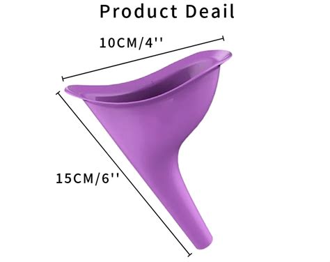 Female Urination Device Reusable Foolproof Urinal Women Pee Funnel