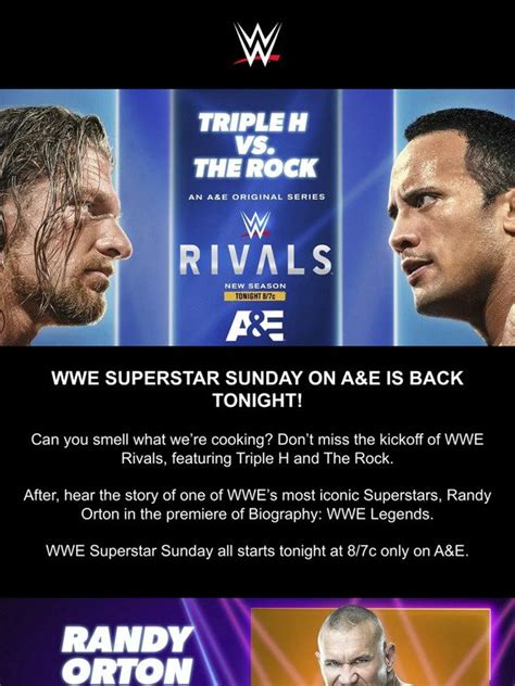 WWE Shop WWE Superstar Sunday Is Back With Season Premieres Of WWE