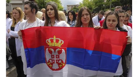 Serbs Hold Protest In Kosovo