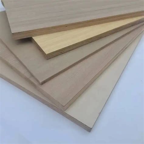 Genuine 18mm ThaiLanD Melamine Veneer Plywood 4x8 Walnut E0 5mm