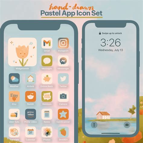 Kawaii App Icons Etsy