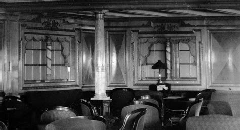 A Corner On The Second Class Library Aboard The Rms Olympic Pretty Enough Just To Be Second