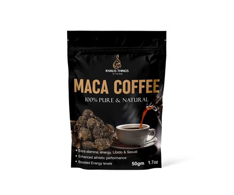 Maca Coffee Buy The Best Black Maca Coffee From Khalis Things