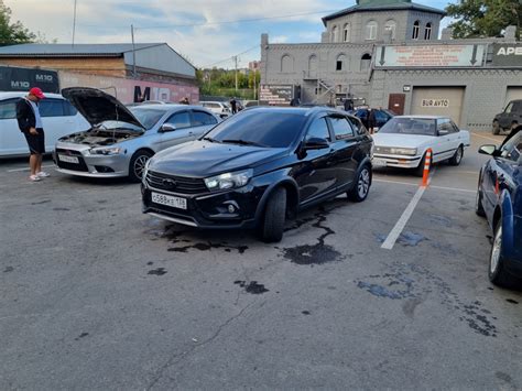 Черные молдинги — Lada Vesta SW Cross (1G), 1,8 л, 2020 года | просто ...
