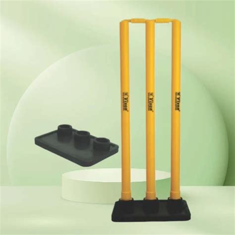 Cricket Plastic Stump Set at 545 set पलसटक करकट सटप in