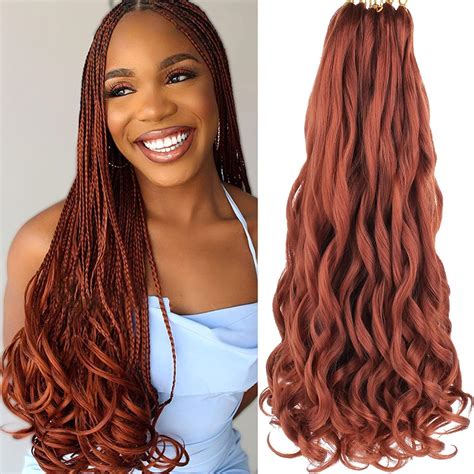 Xtrend Inch Pre Stretched Bouncy Loose Wavy Braiding Hair Packs