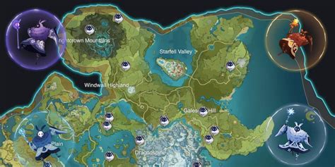 Genshin Impact Abyss Mage Locations