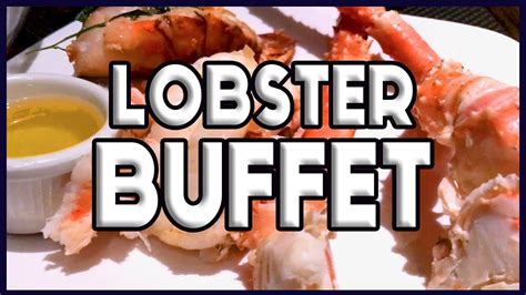 All You Can Eat Lobster Bally S Las Vegas Buffet FULL TOUR YouTube