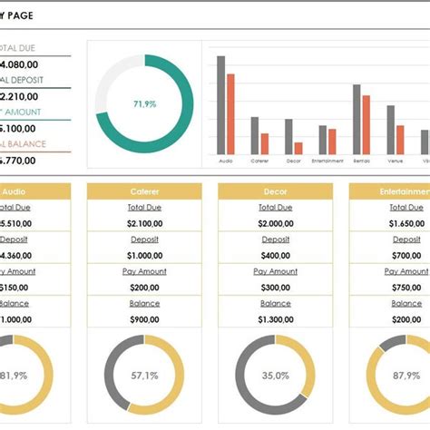 Vendor Management Excel Template Etsy