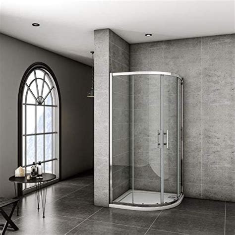 Ibathuk 900 X 760 Right Quadrant 6mm Sliding Glass Shower Enclosure