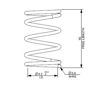 Compression Coil Springs Custom Compression Spring China