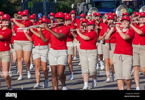 Detroit Michigan The Chippewa Valley High School Marching Band Stock