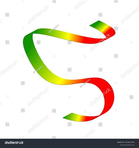 Red Green Yellow Flag Color Gradient Stock Vector (Royalty Free