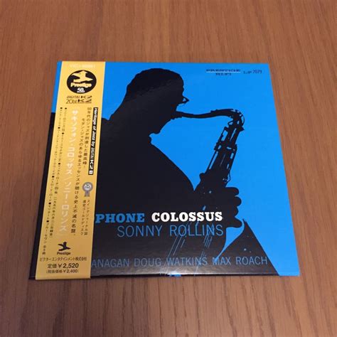 Yahooオークション Sonny Rollins Saxophone Colossus 紙ジャケット